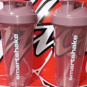 Pink Shaker Bottle Set 2 Piece Bundle